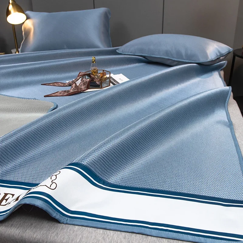 *1800D Carbon Light Fibres Cooling Mat for Bed Ice Fiber Sleeping Naked Summer Mat and Pillowcase Cool Down Bed Sheet Set Silky
*1800D Carbon Light Fibres Cooling Mat for Bed Ice Fiber Sleeping Naked Summer Mat and Pillowcase Cool Down Bed Sheet Set Silky