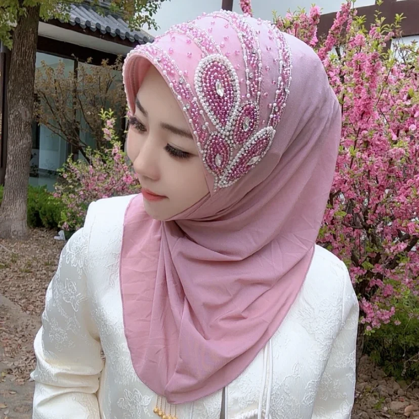 Бисер ручной работы, легкая в использовании, Hijabi мусульманский женский хиджаб Turban
Бисер ручной работы, легкая в использовании, Hijabi мусульманский женский хиджаб Turban
