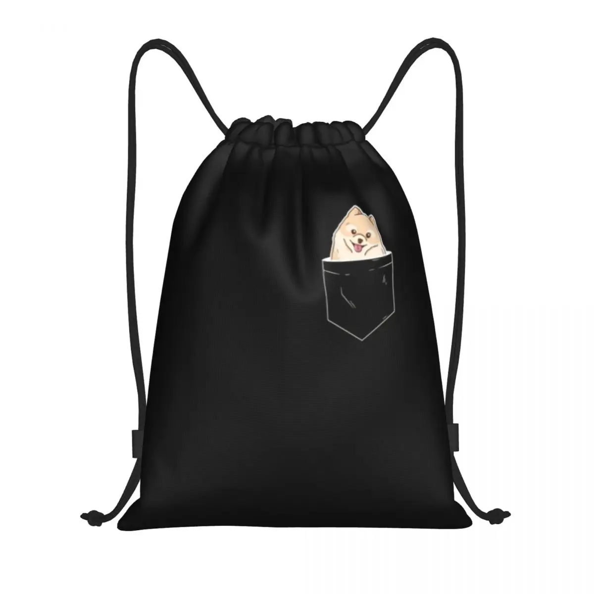 Pomeranian Dwarf Spitz Dog Drawstring Bags Men Women Portable Sports Gym Sackpack Pet Puppy Shopping Backpacks
Pomeranian Dwarf Spitz Dog Drawstring Bags Men Women Portable Sports Gym Sackpack Pet Puppy Shopping Backpacks