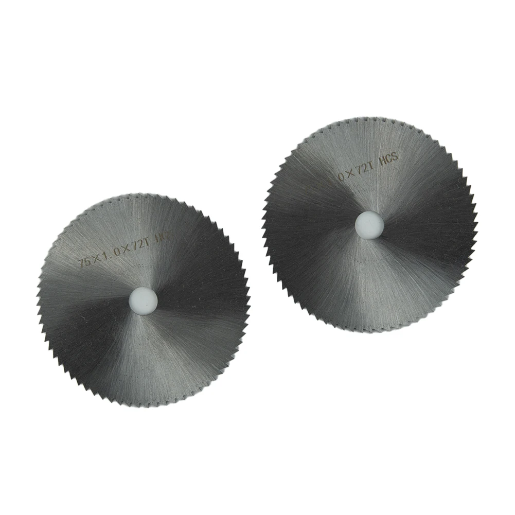 Cutting Disc Grinding Disc 10mm Bore 2Pcs 72T 75mm Diameter Circular Saw Blade For Cutting Wood HSS Accessories
Cutting Disc Grinding Disc 10mm Bore 2Pcs 72T 75mm Diameter Circular Saw Blade For Cutting Wood HSS Accessories