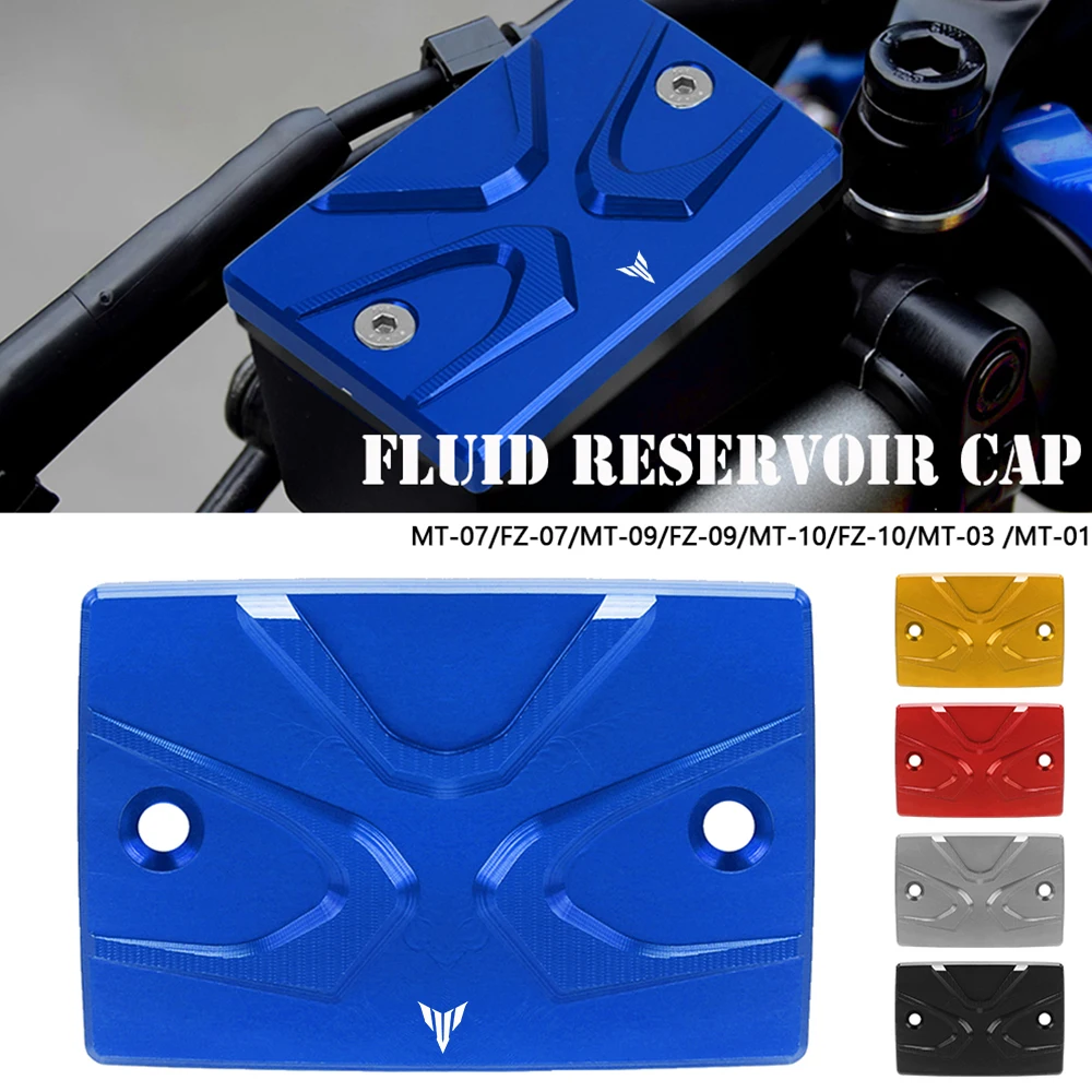 Motorcycle Accessories For YAMAHA MT07 MT-09 MT 07 09 10 01 03 Special-purpose Front Brake Fluid Reservoir Cover Cap Aluminum
Motorcycle Accessories For YAMAHA MT07 MT-09 MT 07 09 10 01 03 Special-purpose Front Brake Fluid Reservoir Cover Cap Aluminum