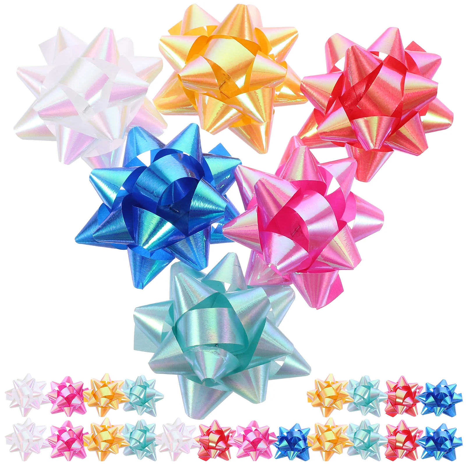 70 Pcs Pull Bows for Christmas Gift Pink Decorations Gifts Wedding Favors Metal
70 Pcs Pull Bows for Christmas Gift Pink Decorations Gifts Wedding Favors Metal