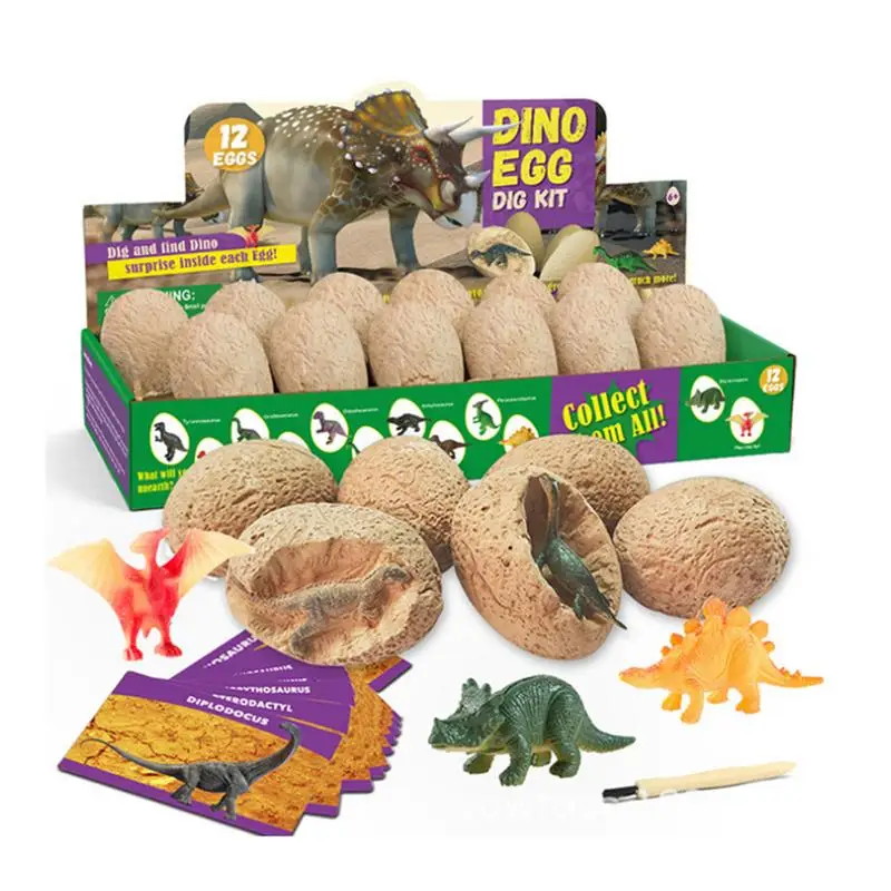 Dinosaur Eggs For Kids 12PCS Dino Egg Excavation Kit STEM Toys For 3-12 Year Old Kids Educational Dig Kit With 12 Eggs Easy To
Dinosaur Eggs For Kids 12PCS Dino Egg Excavation Kit STEM Toys For 3-12 Year Old Kids Educational Dig Kit With 12 Eggs Easy To