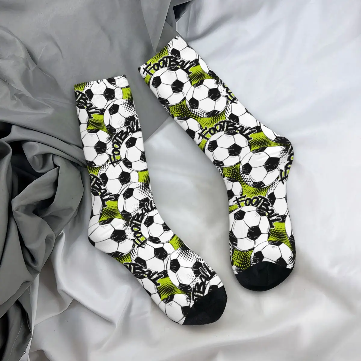 Colorful Football Sport Balls Soccer Sports Socks Polyester Long Socks for Women Men Sweat Absorbing
Colorful Football Sport Balls Soccer Sports Socks Polyester Long Socks for Women Men Sweat Absorbing
