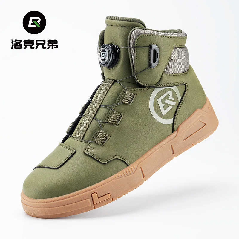 Motorcycle Boots Waterproof Moto Motocross Boots Men Microfiber Leather Casual Shoes Rotary Button Motorbike Riding Shoes
Motorcycle Boots Waterproof Moto Motocross Boots Men Microfiber Leather Casual Shoes Rotary Button Motorbike Riding Shoes
