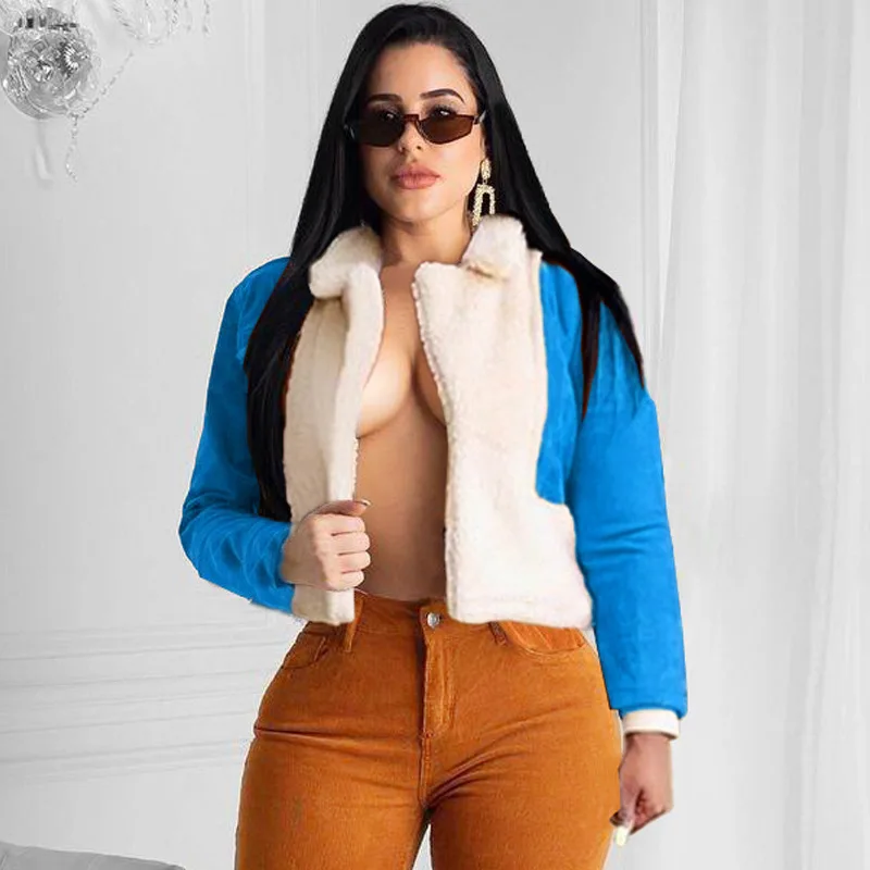 2023 Fall/winter Women's New Loose Fur Integrated Patchwork Cotton Clothing Short Coat
2023 Fall/winter Women's New Loose Fur Integrated Patchwork Cotton Clothing Short Coat