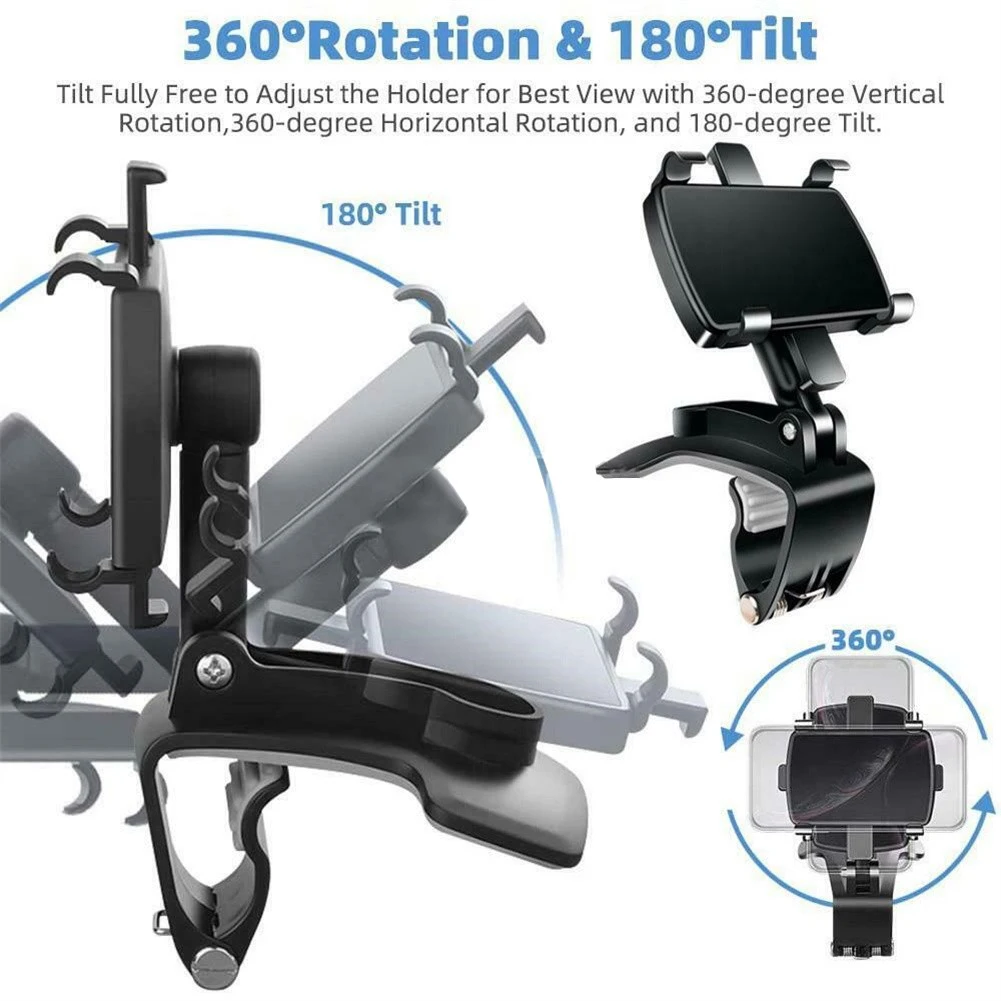 Car Dashboard 360° Mounts-Holder Clamp Accessories Clips Stand For 3in-7in Cell Phone GPS Auto Interior-Bracket Holders
Car Dashboard 360° Mounts-Holder Clamp Accessories Clips Stand For 3in-7in Cell Phone GPS Auto Interior-Bracket Holders