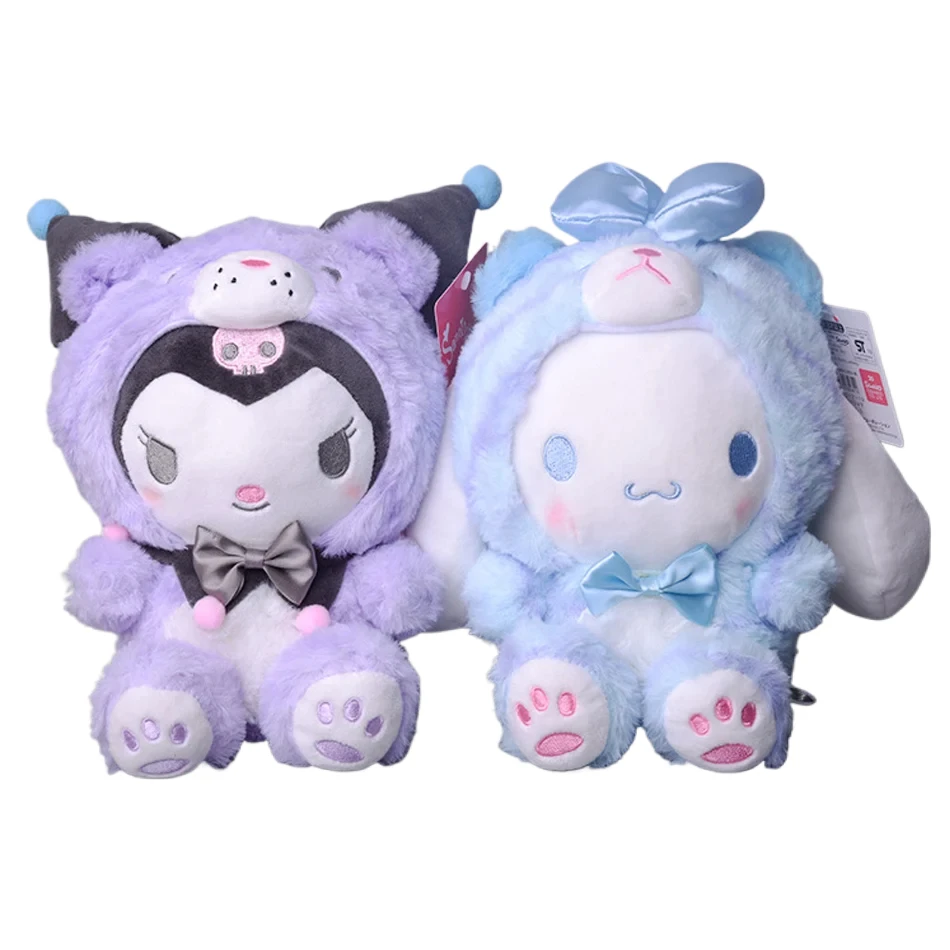 Sanrio Cartoon Kawali Kuromi Hello Kitty My Melody Cinnamoroll Pillow Plush Toys Soft Stuffed Dolls for Kids Birthday Gifts
Sanrio Cartoon Kawali Kuromi Hello Kitty My Melody Cinnamoroll Pillow Plush Toys Soft Stuffed Dolls for Kids Birthday Gifts