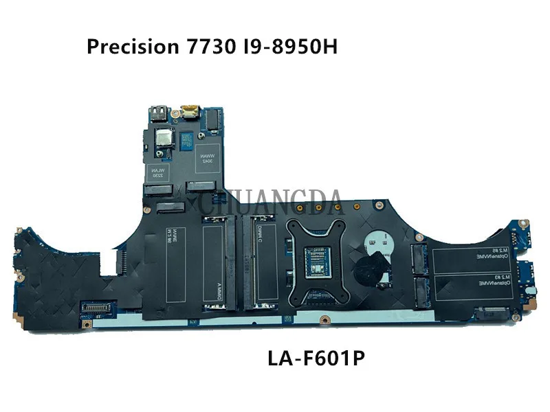 LA-F601P I9-8950HK материнская плата с процессором для ноутбука для Dell PRECISION 7730 M7730 материнская плата для ноутбука CN 01DY 8W
LA-F601P I9-8950HK материнская плата с процессором для ноутбука для Dell PRECISION 7730 M7730 материнская плата для ноутбука CN 01DY 8W
