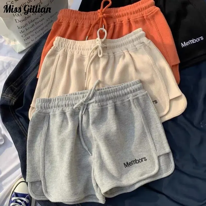 Summer Sports Shorts Women Lace Up High Waist Sweatpants Letter Embroidery Home Clothes for Female All Match Casual Short Pants
Summer Sports Shorts Women Lace Up High Waist Sweatpants Letter Embroidery Home Clothes for Female All Match Casual Short Pants