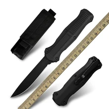 BM Knife OTF 3300 D2 Steel Automatic Knife Field Adventure Survival Knife Military Tactical Self Defense Knife Camping EDC Tools
BM Knife OTF 3300 D2 Steel Automatic Knife Field Adventure Survival Knife Military Tactical Self Defense Knife Camping EDC Tools