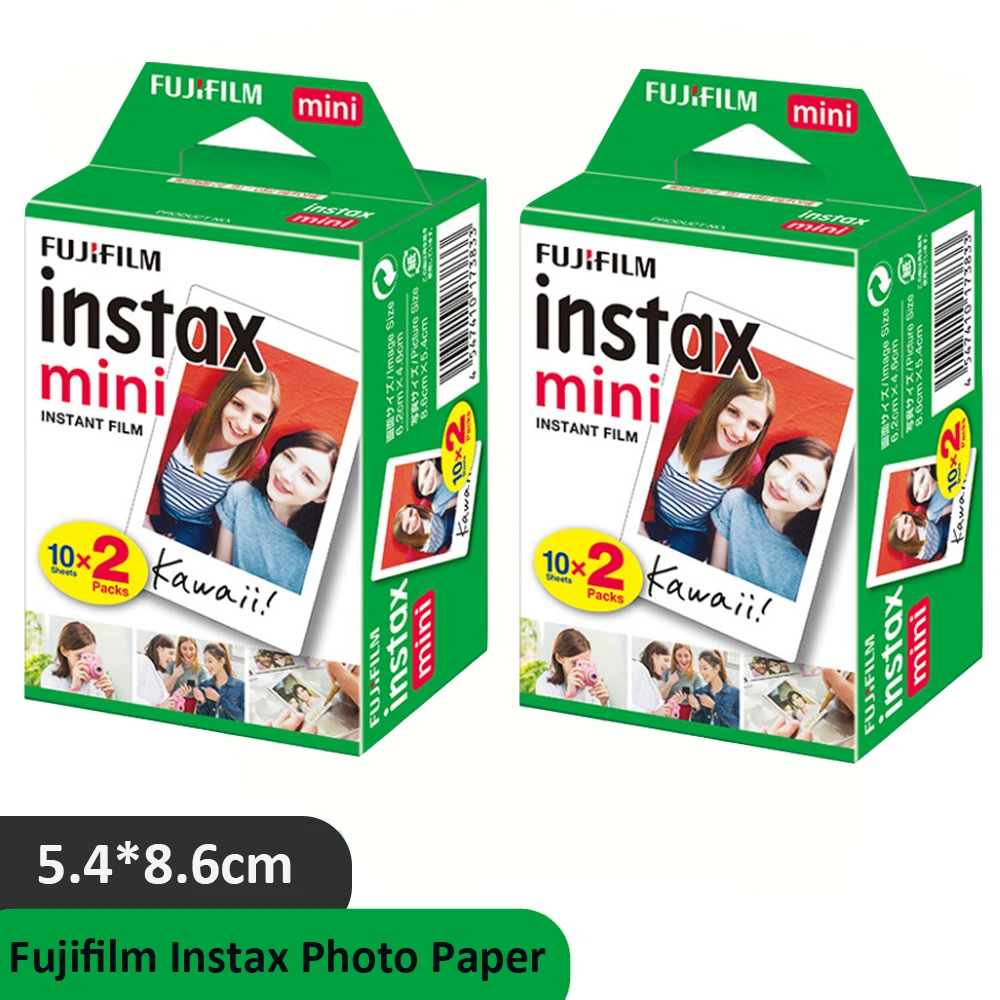 40 Sheets Photo Paper Fujifilm instax mini film white Edge films for Mini 8 7s 9 11 50s 90 Fujifilm Camera Photo Printer
40 Sheets Photo Paper Fujifilm instax mini film white Edge films for Mini 8 7s 9 11 50s 90 Fujifilm Camera Photo Printer