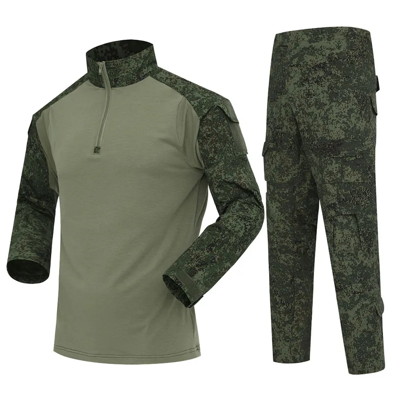 Men's Camouflage Tactical Sets Casual Wear Resistant Commute Tops Cargo Pants Outdoor Hiking Fishing Military Sports Sets Male
Men's Camouflage Tactical Sets Casual Wear Resistant Commute Tops Cargo Pants Outdoor Hiking Fishing Military Sports Sets Male