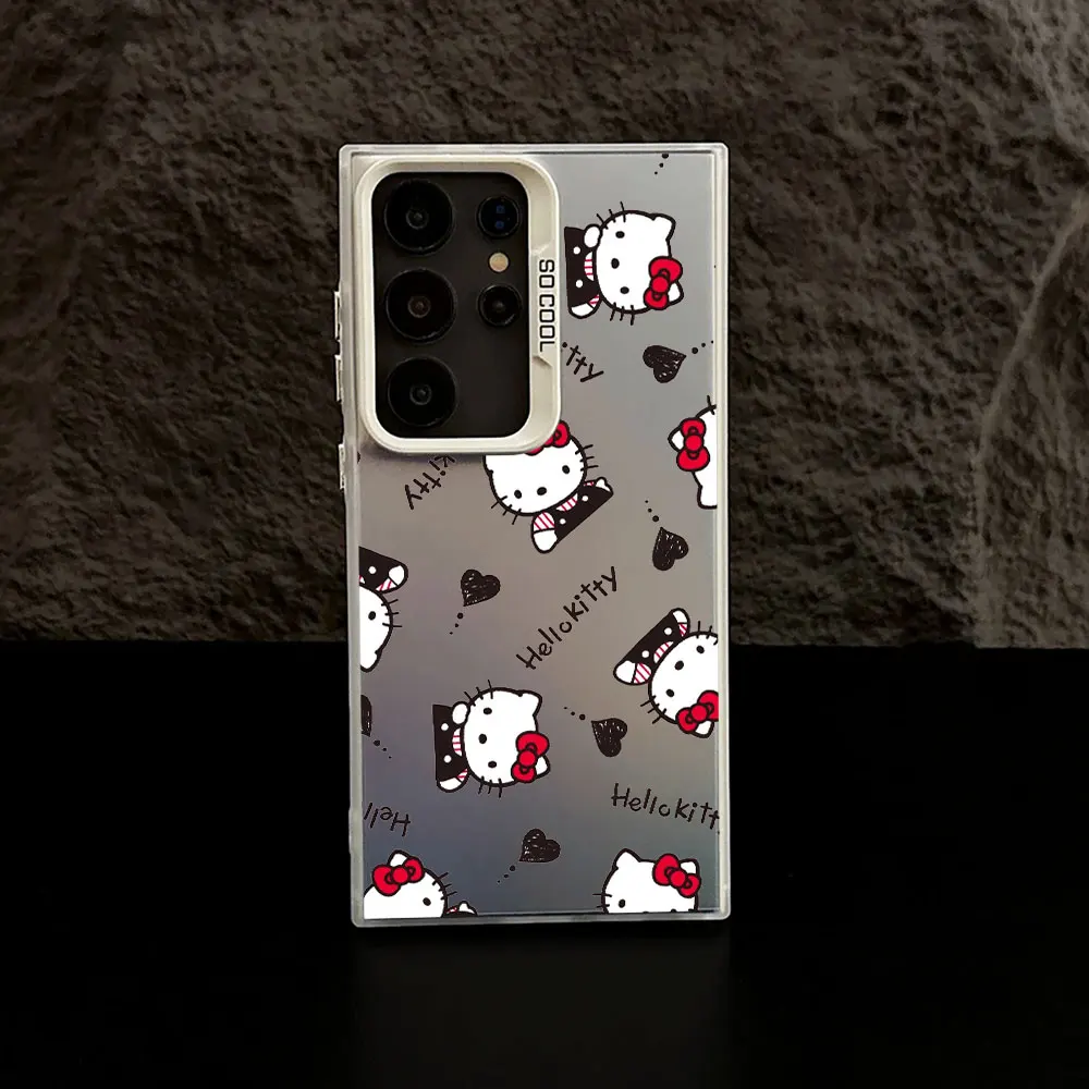 Cartoon Hello Kittys S25 Case For Samsung S25 S24 Ultra Carcasa For Galaxy S23 S22 S21 FE S20 Ultra Plus Shockproof Phone Cover Cartoon Hello Kittys S25 Case For Samsung S25 S24 Ultra Carcasa For Galaxy S23 S22 S21 FE S20 Ultra Plus Shockproof Phone Cover