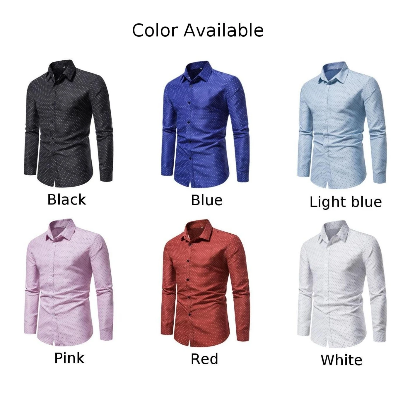 Shirt Men's Shirt Button Down Fit Lapel Male Polka Dots Printing Slight Stretch Tees Vacation Daily Comfy Hot
Shirt Men's Shirt Button Down Fit Lapel Male Polka Dots Printing Slight Stretch Tees Vacation Daily Comfy Hot