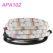 DC 5V Addressable APA102 LED Light Strip DATA and CLOCK seperately LED bar 30/60/144leds/m 1m/2m/3m/4m/5m Smart Lamp Tape SK9822
DC 5V Addressable APA102 LED Light Strip DATA and CLOCK seperately LED bar 30/60/144leds/m 1m/2m/3m/4m/5m Smart Lamp Tape SK9822