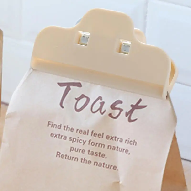 Food Sealing Clip Durable Food Snack Seal Bag Clip Dried Fruit Food Bag Large Snack Moisture Proof Home Accessories Supplier
Food Sealing Clip Durable Food Snack Seal Bag Clip Dried Fruit Food Bag Large Snack Moisture Proof Home Accessories Supplier