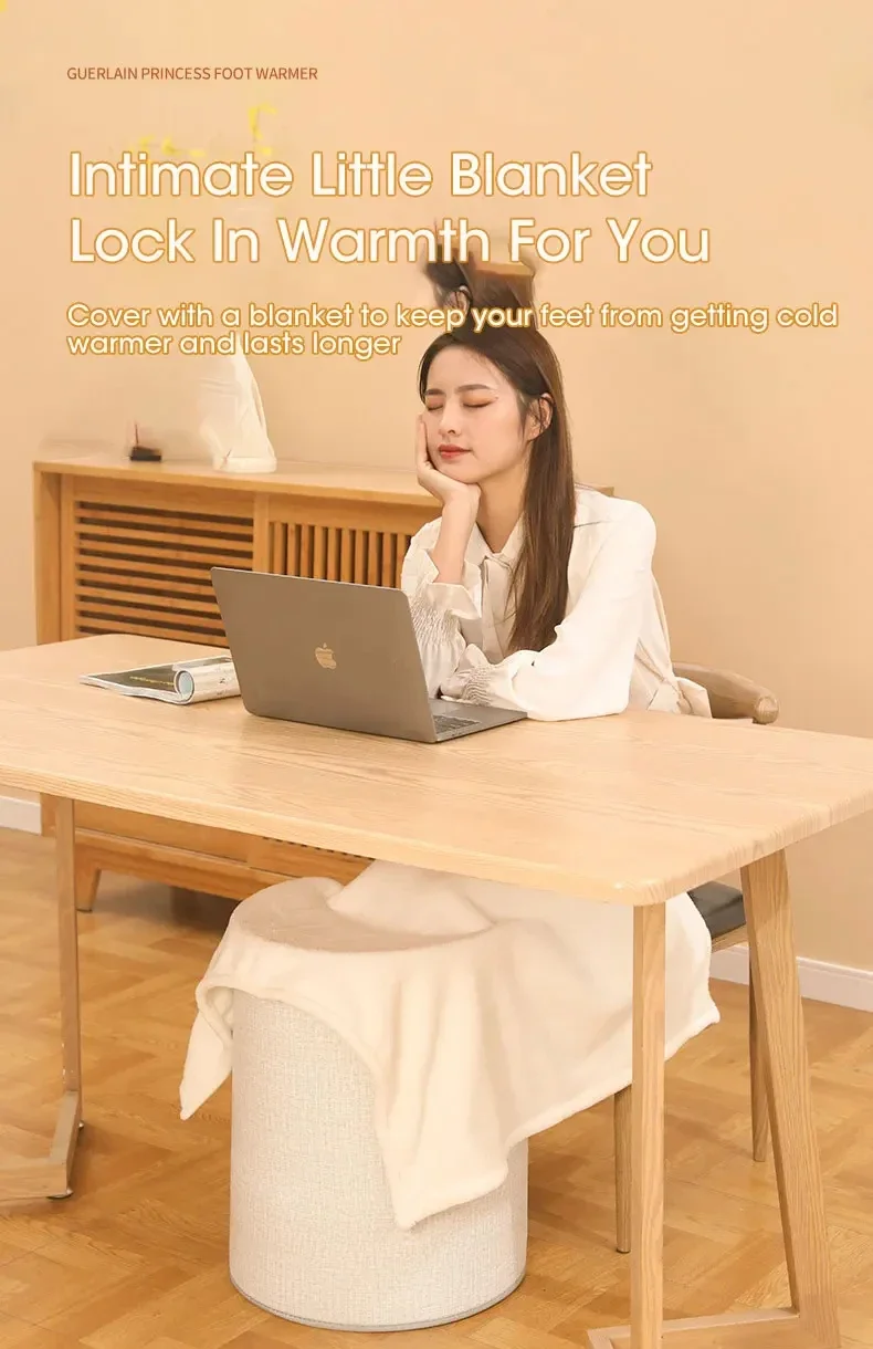 Generic 360° Personal Electric Space Wrap Foldable Electric Foot Warmer