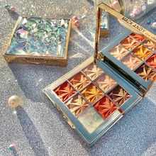 New Arrival Charming Eyeshadow Palette 9 Color Make Up Palette Matte Shimmer Pigmented Eye Shadow Powder Beauty Tool Gift
New Arrival Charming Eyeshadow Palette 9 Color Make Up Palette Matte Shimmer Pigmented Eye Shadow Powder Beauty Tool Gift