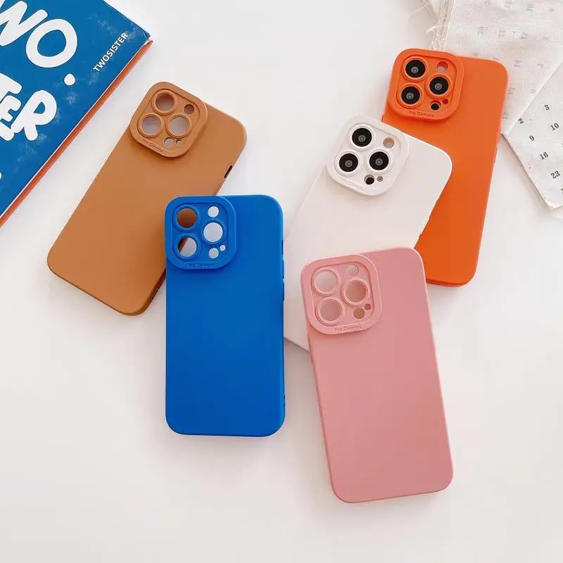 Solid Color Lens Protection Tpu Phone Case for IPhone 11 Case Brown Orange Cover for IPhone 14 11 13 15 Pro Max 12 Xr Xsmax 7 8
Solid Color Lens Protection Tpu Phone Case for IPhone 11 Case Brown Orange Cover for IPhone 14 11 13 15 Pro Max 12 Xr Xsmax 7 8