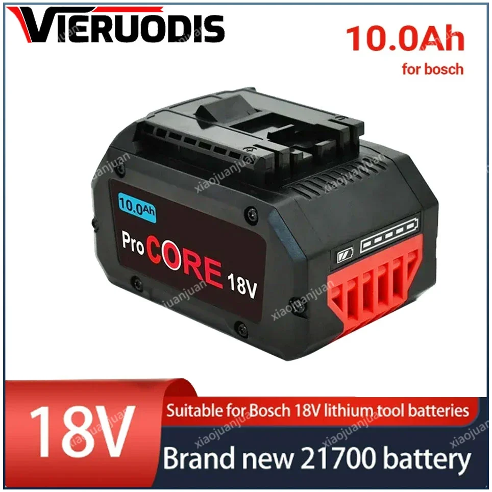 For Bosch 18V 6.0AH 8.0AH 10.0AH Professional Cordless Tool BAT618 BAT609 GBA18V80 21700 Battery ProCORE Replacement Battery
For Bosch 18V 6.0AH 8.0AH 10.0AH Professional Cordless Tool BAT618 BAT609 GBA18V80 21700 Battery ProCORE Replacement Battery