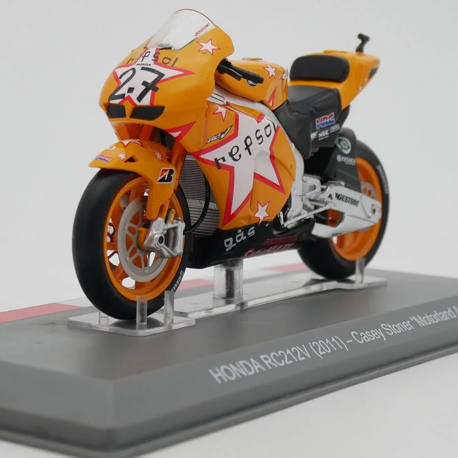 

Diecast Ixo 1:18 Scale Moto GP 2011 Honda RC212V Honda Motorcycle Racing Model Toy Car Collectible Boy Toy Gift