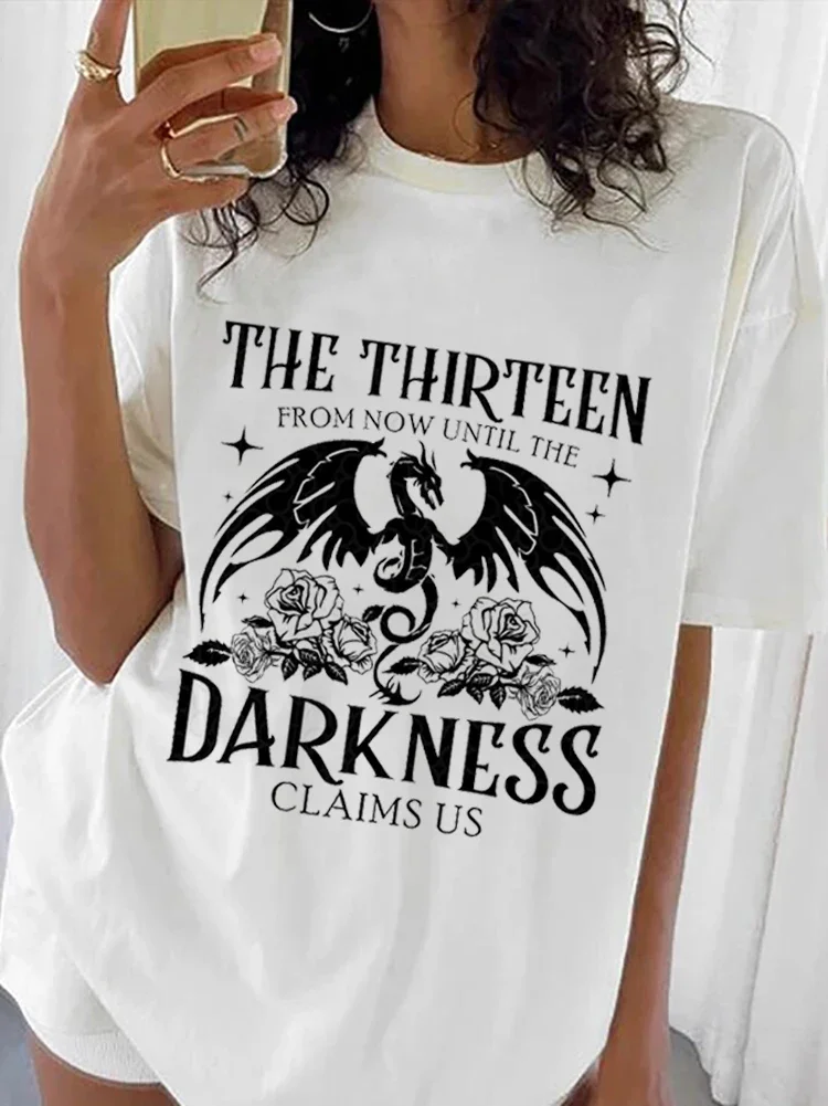 Футболка The Twelve с принтом веселый мультяшный принт Повседневный универсальный топ с принтом модная летняя футболка с коротким рукавом и круглым вырезом
Футболка The Twelve с принтом веселый мультяшный принт Повседневный универсальный топ с принтом модная летняя футболка с коротким рукавом и круглым вырезом