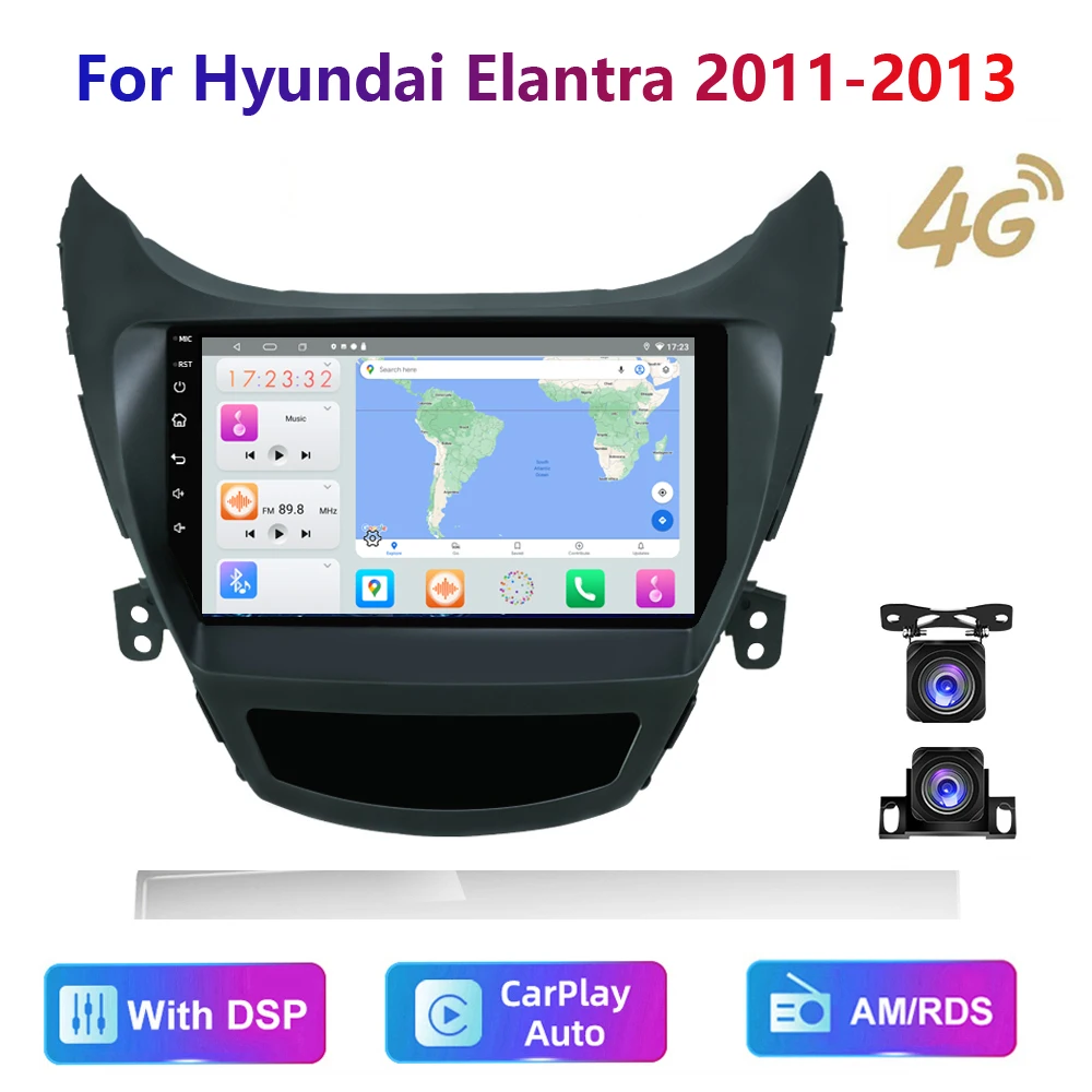 HD Multimedia For Hyundai Elantra 2011-2013 Car Stereo Radio Android GPS Player Carplay/auto 4G
HD Multimedia For Hyundai Elantra 2011-2013 Car Stereo Radio Android GPS Player Carplay/auto 4G