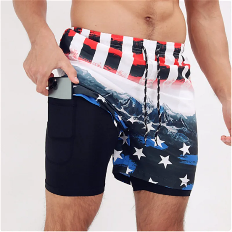 2023 Summer New Men's Casual Beach Sports Shorts Printed Double Layer Shorts Men's Fitness Plus Size Running Clothing
2023 Summer New Men's Casual Beach Sports Shorts Printed Double Layer Shorts Men's Fitness Plus Size Running Clothing