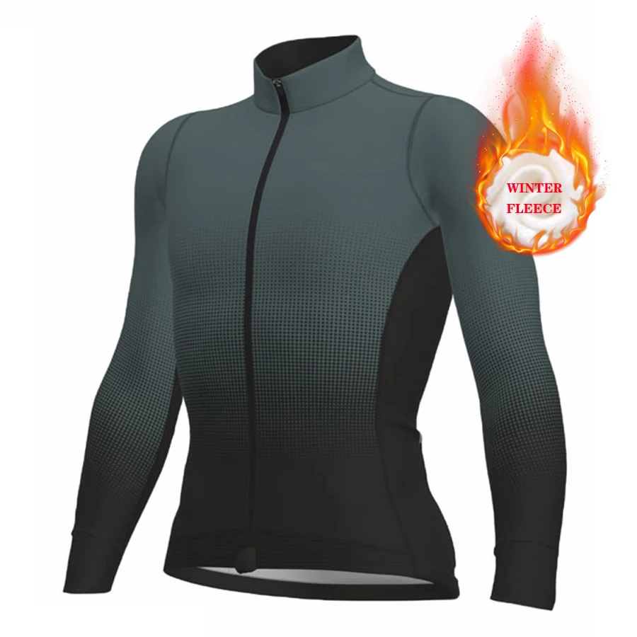 Pro Winter Thermal Fleece Cycling Jersey Long Sleeve MTB Bicycle Clothing Maillot Ropa Ciclismo Invierno Bike Clothes
Pro Winter Thermal Fleece Cycling Jersey Long Sleeve MTB Bicycle Clothing Maillot Ropa Ciclismo Invierno Bike Clothes