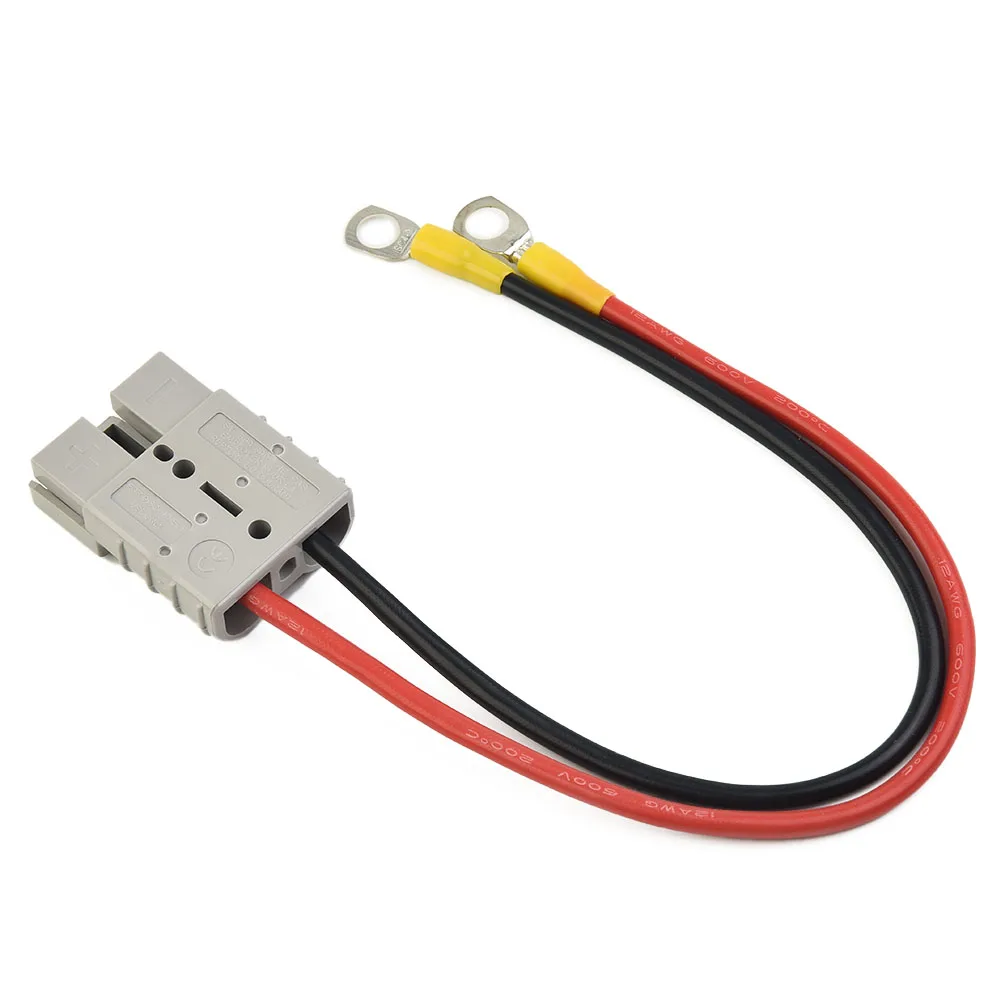 12AWG 50A Connector For Anderson Plug Lead To Lug M8 Terminal Battery Charging Connector Cable Electron Beam Cross Linking Agent
12AWG 50A Connector For Anderson Plug Lead To Lug M8 Terminal Battery Charging Connector Cable Electron Beam Cross Linking Agent