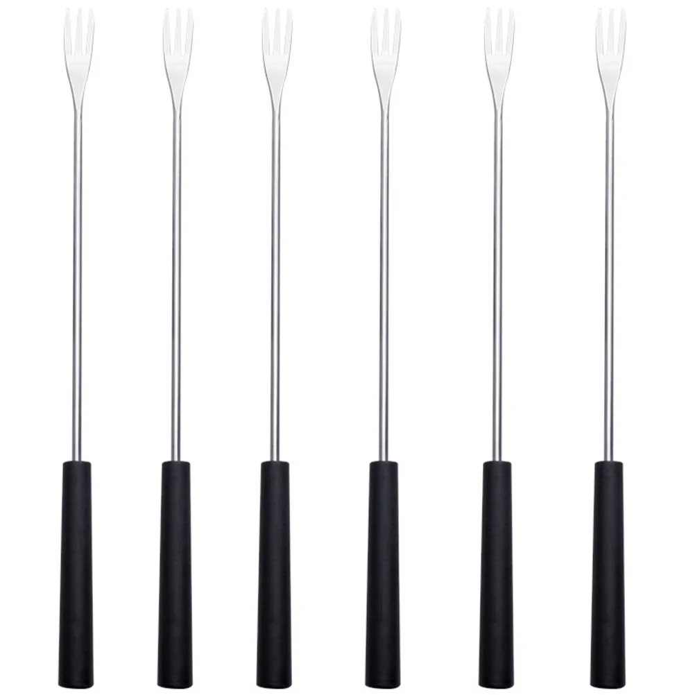 Stainless Steel Chocolate Fork Cheese Fondue Forks Heat Resistant Hot Pot Fruit Dessert Fork Melting Skewer Kitchen Tools
Stainless Steel Chocolate Fork Cheese Fondue Forks Heat Resistant Hot Pot Fruit Dessert Fork Melting Skewer Kitchen Tools