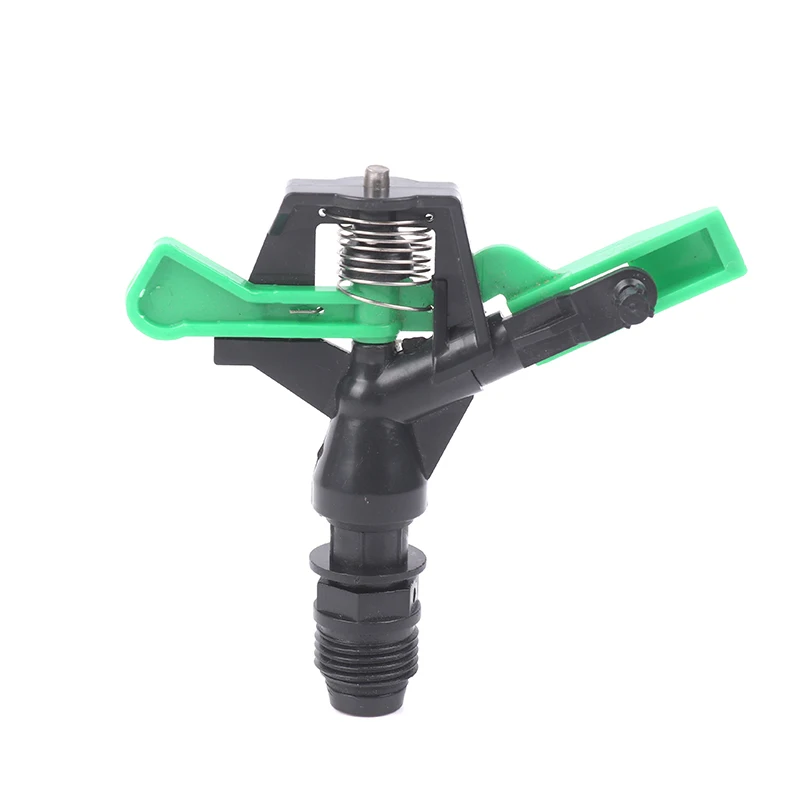 

Adjustable Garden Agriculture Watering Nozzle 1/2" Rocker Impact Sprinkler Lawn Irrigation Watering 360 Degrees Rotary Jet