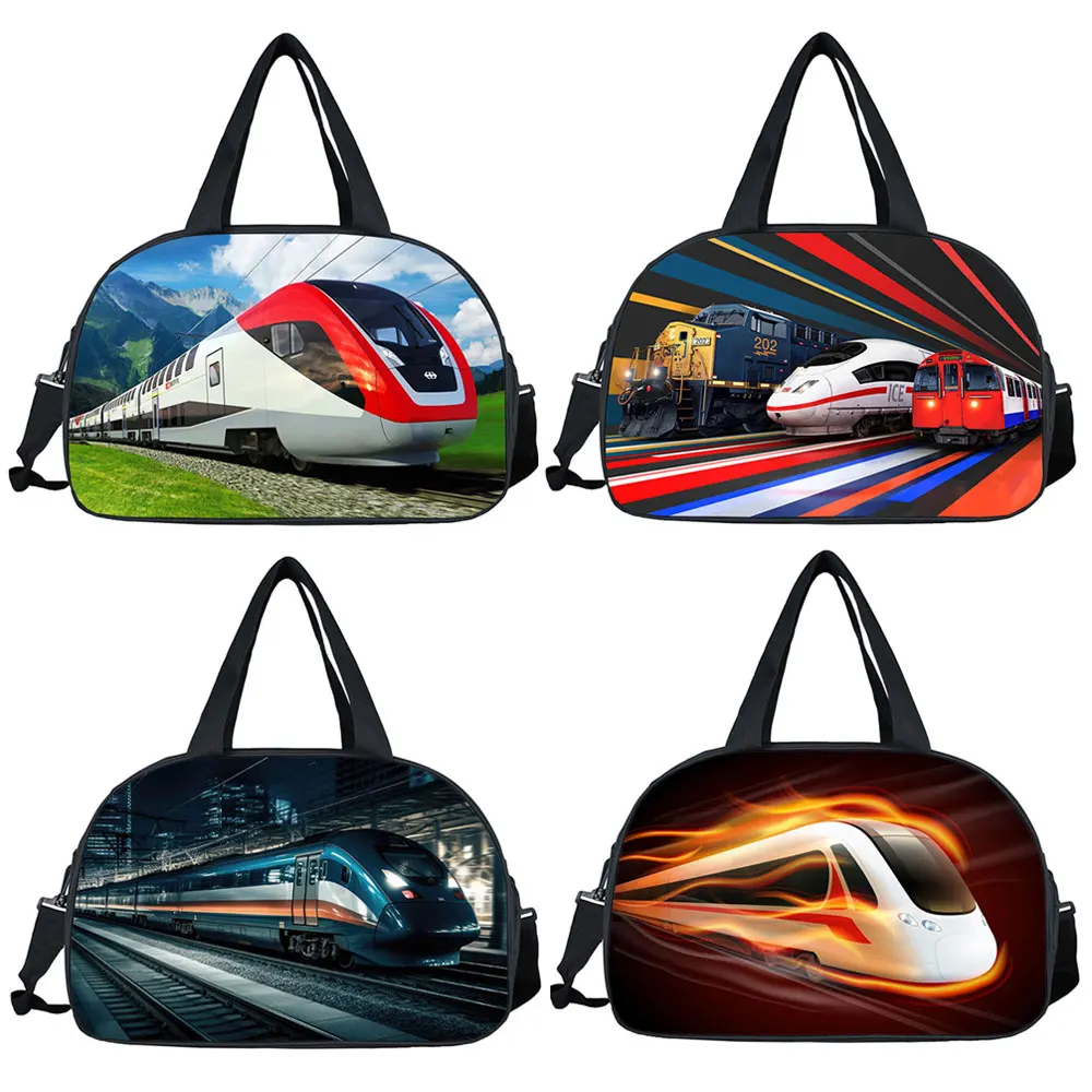 

High Speed Rail Train Travel Tote Women Handbag Outdoor Large Capacity Storage Duffle Bag Multifunctional Waterproof Travel Bags