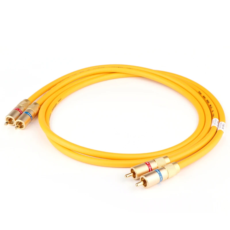 Van Den Hul D102 MKIII Hybrid RCA Cable CD Player Amplifier HiFi Audio Interconnect Line Pair
Van Den Hul D102 MKIII Hybrid RCA Cable CD Player Amplifier HiFi Audio Interconnect Line Pair