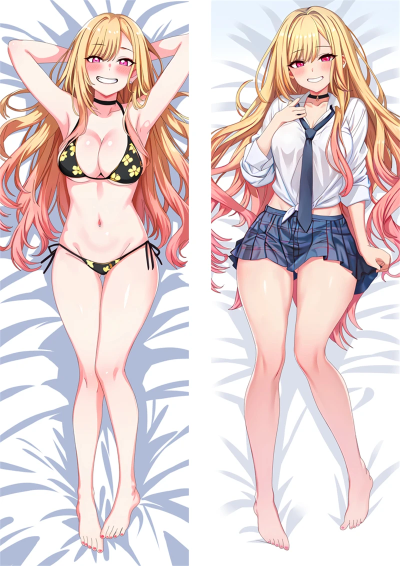 Anime My Dress-Up Darling Kitagawa Marin Pillow Case Cartoon Cosplay Dakimakura Hugging Body Accessories Props Xmas Gift
Anime My Dress-Up Darling Kitagawa Marin Pillow Case Cartoon Cosplay Dakimakura Hugging Body Accessories Props Xmas Gift