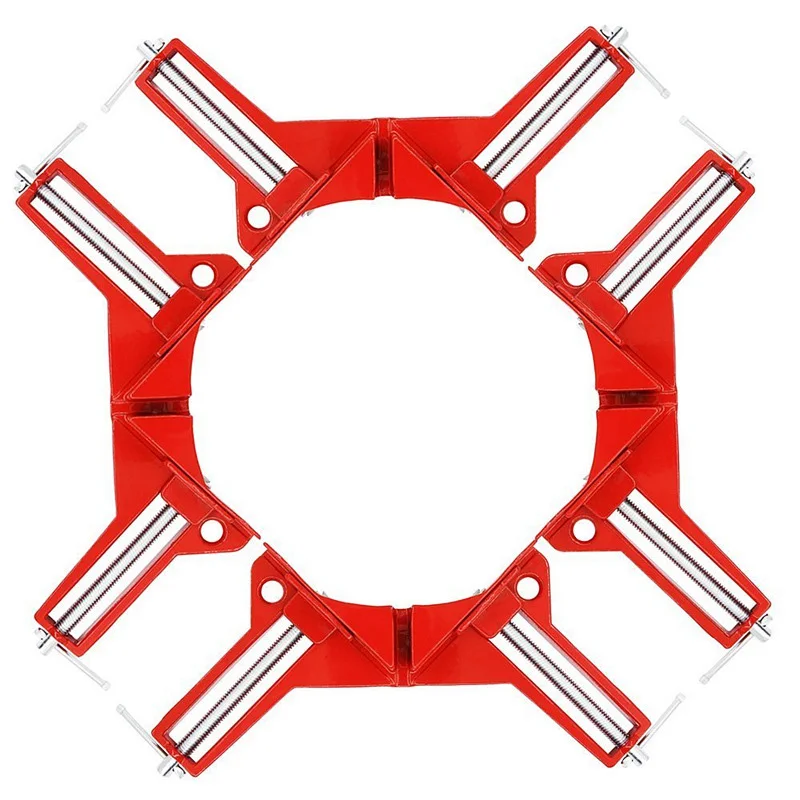 Metal DIY 90 Degree Right Angle Clip Picture Frame Corner Clamp Mitre Clamps Corner Holder Carpentry Woodworking Wood Tools
Metal DIY 90 Degree Right Angle Clip Picture Frame Corner Clamp Mitre Clamps Corner Holder Carpentry Woodworking Wood Tools