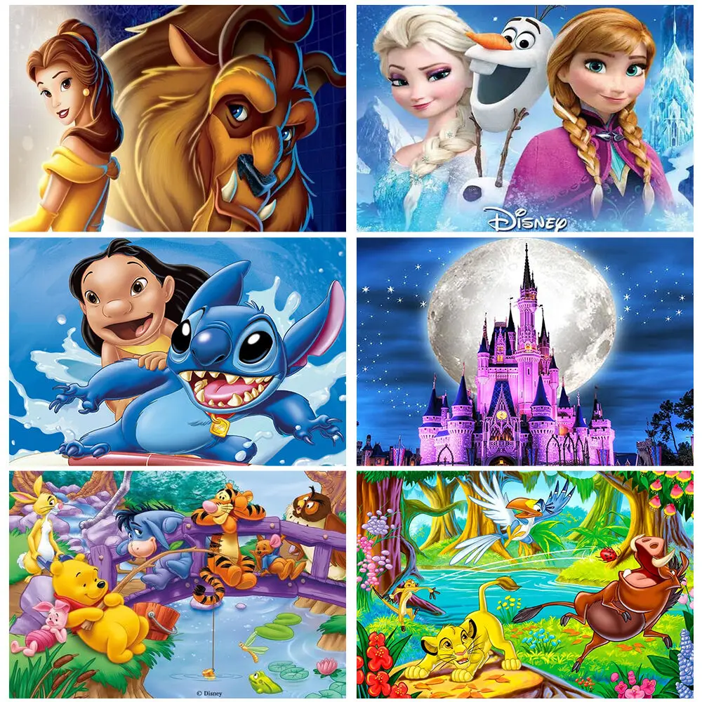 

Алмазная вышивка Disney 5D, мультяшная принцесса, Король Лев, алмазная живопись, мозаика, фотографии, Декор для дома, подарок