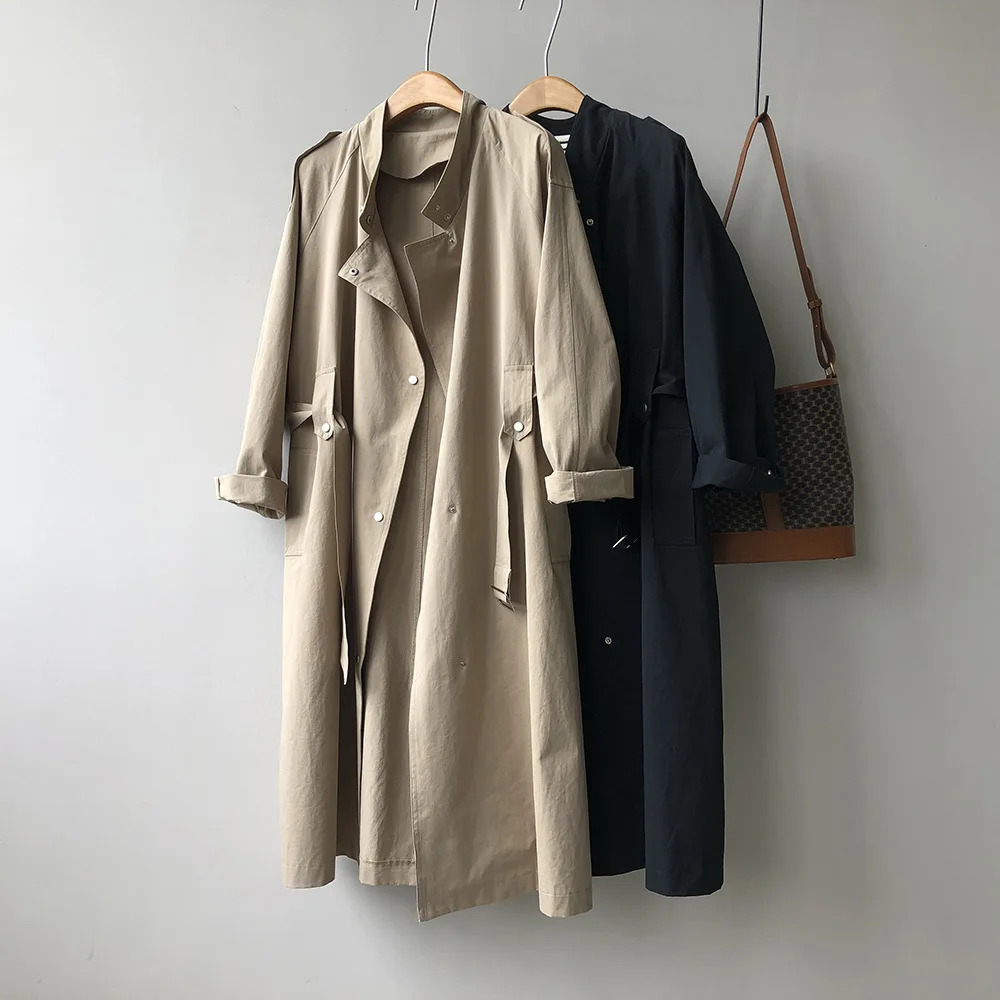 SuperAen Korean Trench Coat Jacket Women's 2023 Autumn New Korean Casual Long Coat
SuperAen Korean Trench Coat Jacket Women's 2023 Autumn New Korean Casual Long Coat