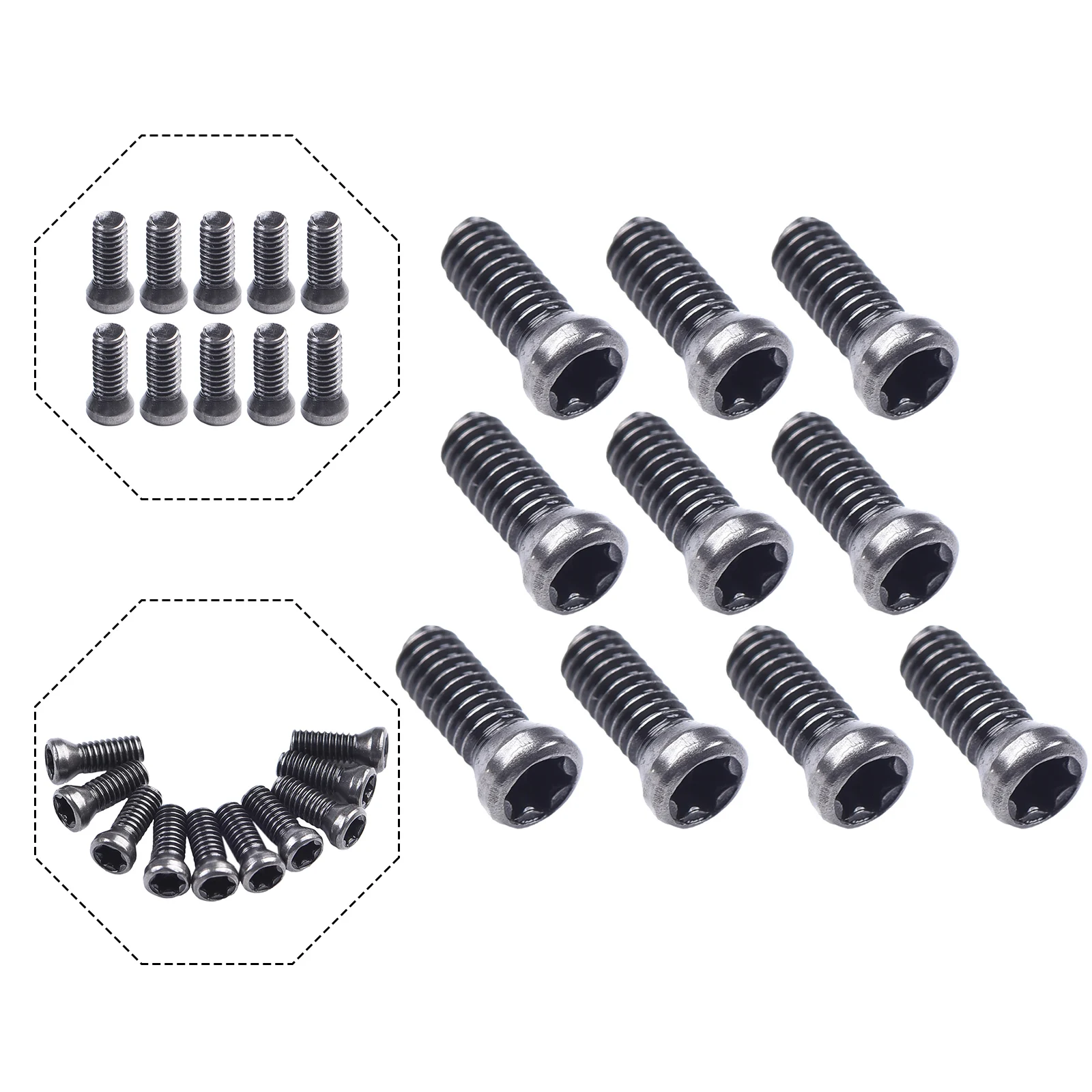 Enhanced Durability Torx Screws for Carbide Insert Lathe Tools, Designed to Last, and Reliable 10pcs M2 5 M3 5
Enhanced Durability Torx Screws for Carbide Insert Lathe Tools, Designed to Last, and Reliable 10pcs M2 5 M3 5