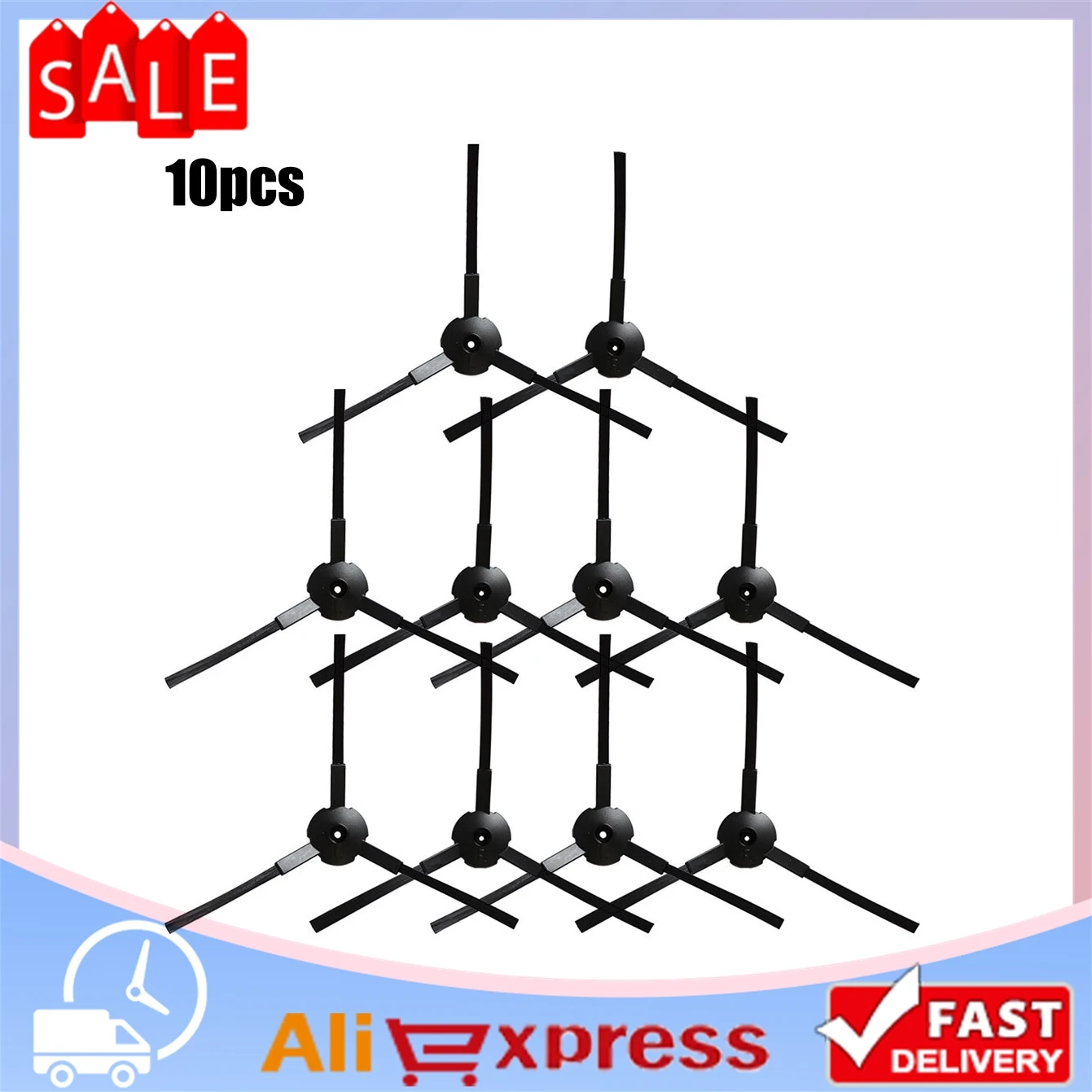 10Pcs Side-Brushes Set Replacement Accessories For Osoji 990 950 680 870 Robotic Vacuum Cleaner Cleaning Brush Spare Parts
10Pcs Side-Brushes Set Replacement Accessories For Osoji 990 950 680 870 Robotic Vacuum Cleaner Cleaning Brush Spare Parts