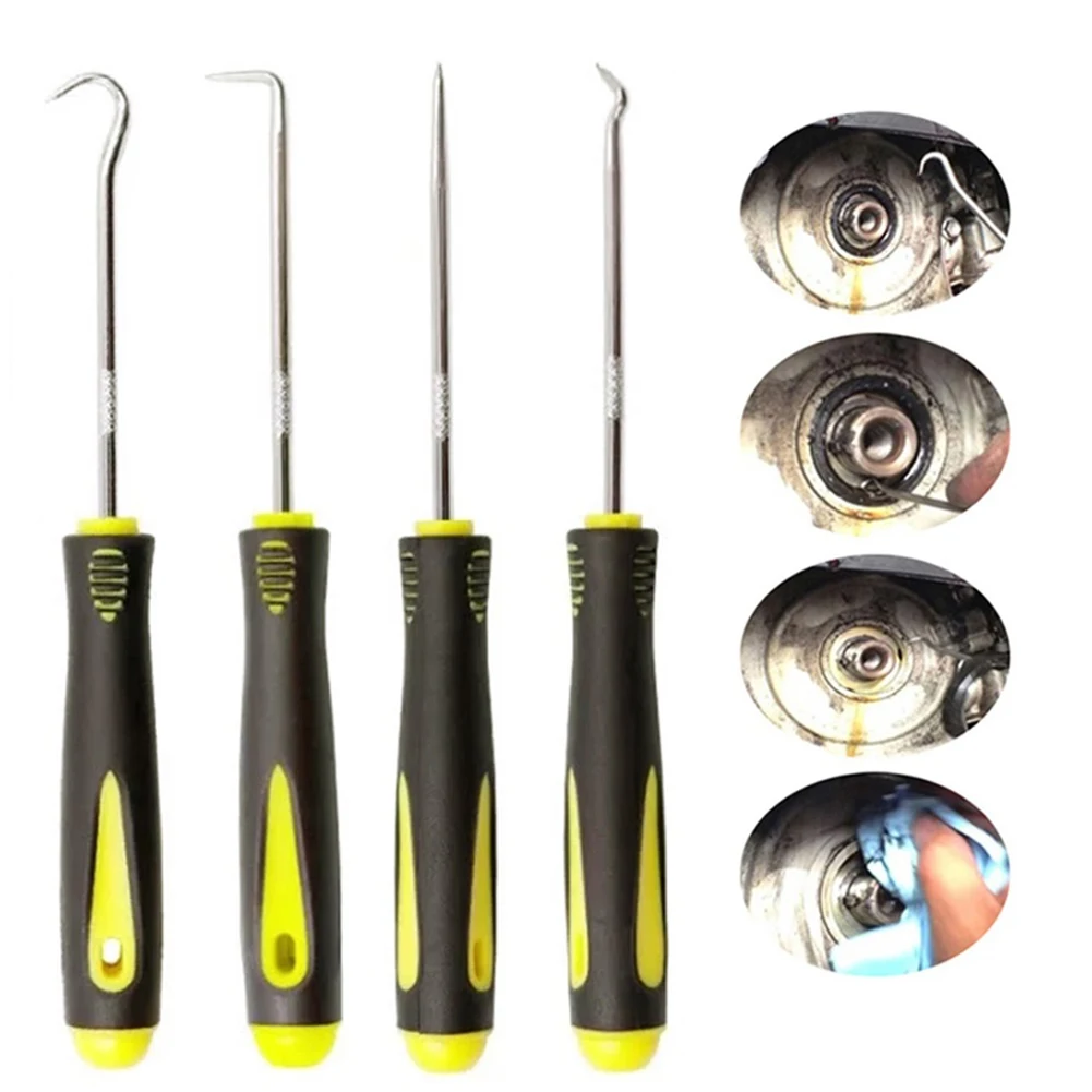 4/1Pcs Pick&Hook Set Car Auto Vehicle Oil Seal Screwdrivers Set O-Ring Seal Gasket Puller Remover Straight / 90°/Full /Angled
4/1Pcs Pick&Hook Set Car Auto Vehicle Oil Seal Screwdrivers Set O-Ring Seal Gasket Puller Remover Straight / 90°/Full /Angled