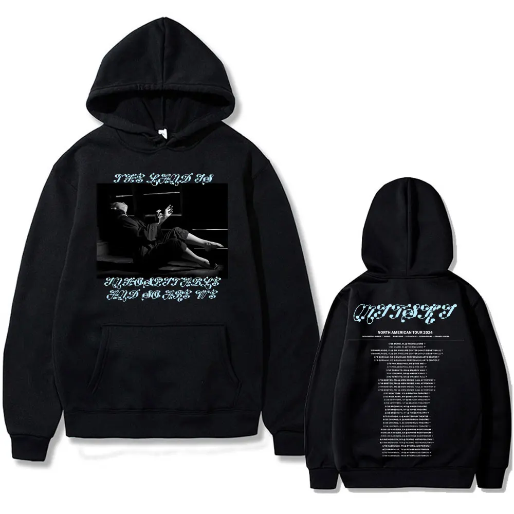 

Mitski North American Tour 2024 Hoodie The Land Is Inhospitable and So Are We Merch Sweatshirt Unisex Fashion Oversized Hoodies