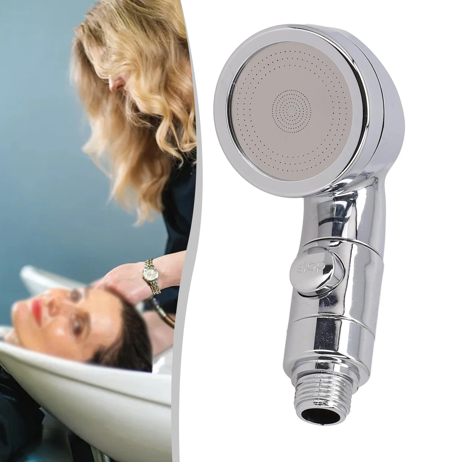 Shower Nozzle Shower Head Silver ABS Corrosion-resistant G1/2 Interface High-quality Material Fixtures Plumbing Sale
Shower Nozzle Shower Head Silver ABS Corrosion-resistant G1/2 Interface High-quality Material Fixtures Plumbing Sale
