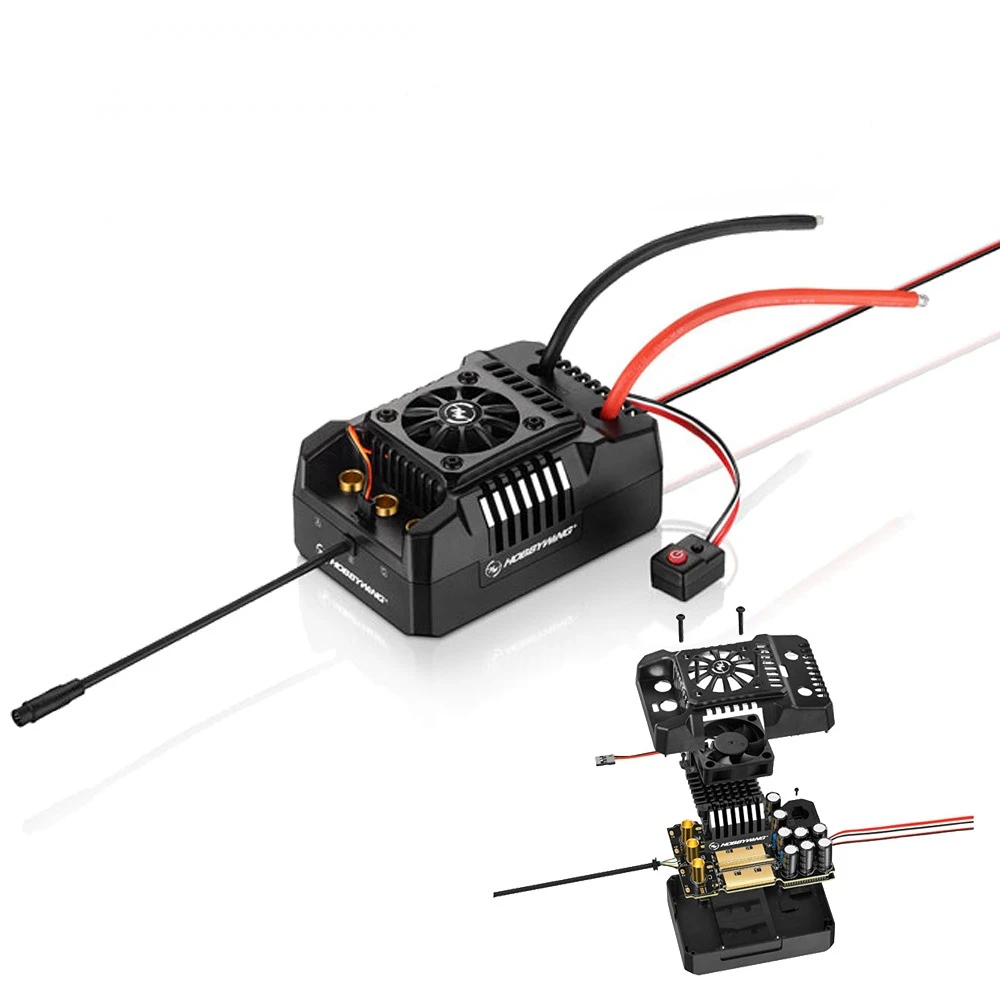 100% Original Hobbywing EZRUN MAX4 HV Sensored ESC for ARRMA Traxxas 1/5 RC Car
100% Original Hobbywing EZRUN MAX4 HV Sensored ESC for ARRMA Traxxas 1/5 RC Car