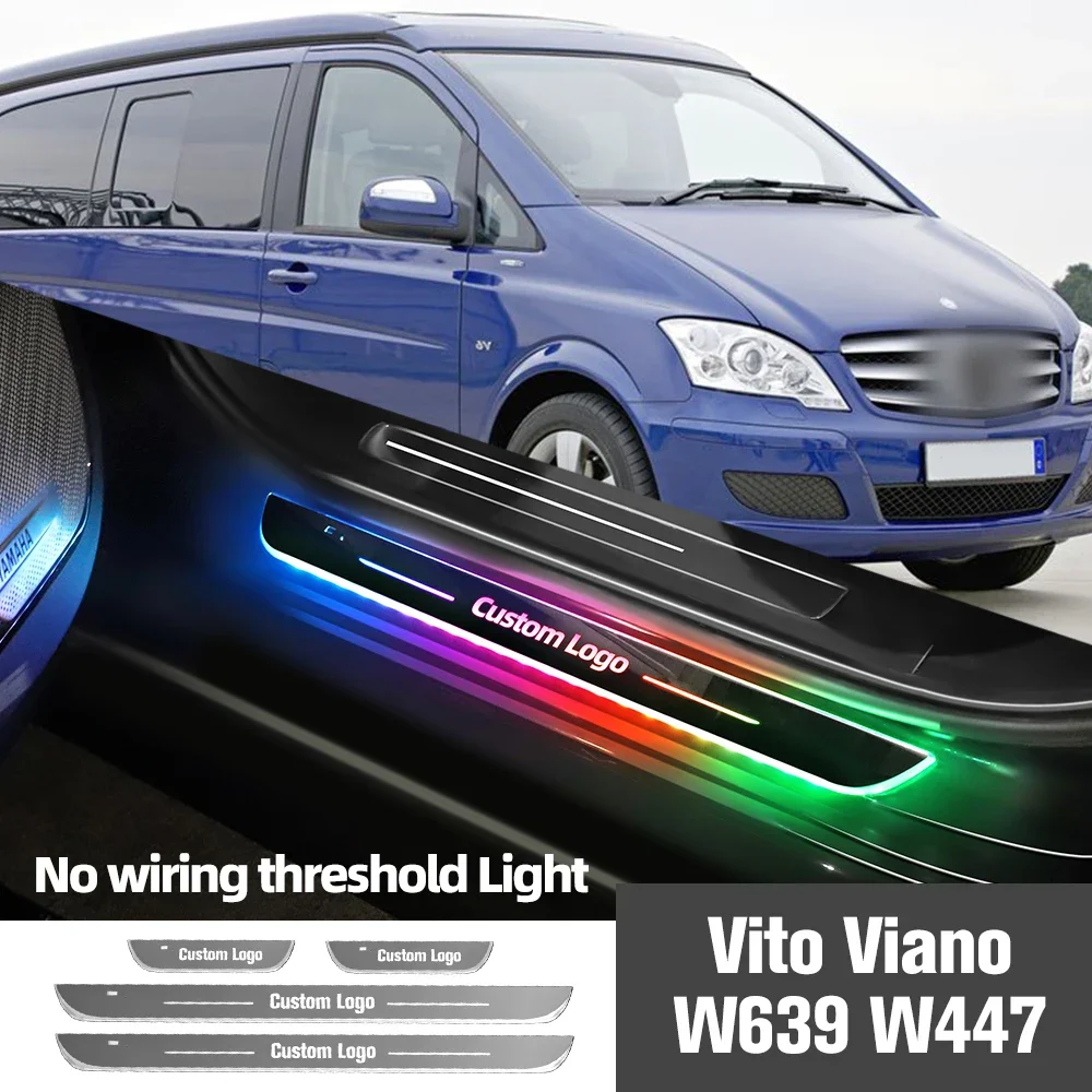 For Mercedes Benz Vito Viano W639 V Class W447 Car Door Sill Light Customized Logo Led Welcome Threshold Pedal Lamp Accessories
For Mercedes Benz Vito Viano W639 V Class W447 Car Door Sill Light Customized Logo Led Welcome Threshold Pedal Lamp Accessories