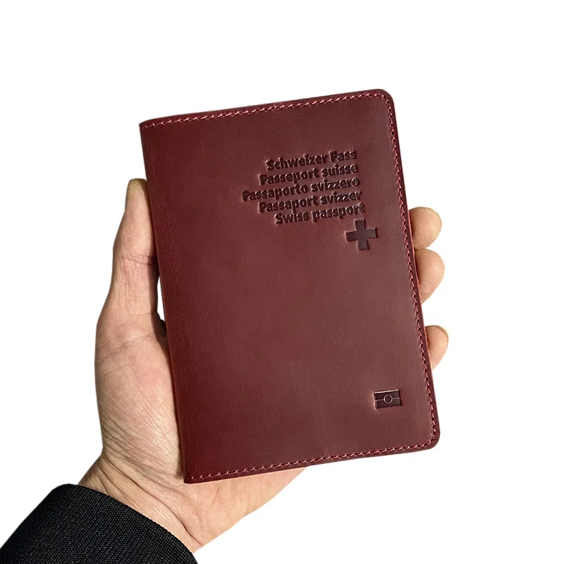 Swiss Passport Cover Genuine Leather Switzerland Travel Passport Holder Real Leather Passport Schweizer Pass Wallet
Swiss Passport Cover Genuine Leather Switzerland Travel Passport Holder Real Leather Passport Schweizer Pass Wallet