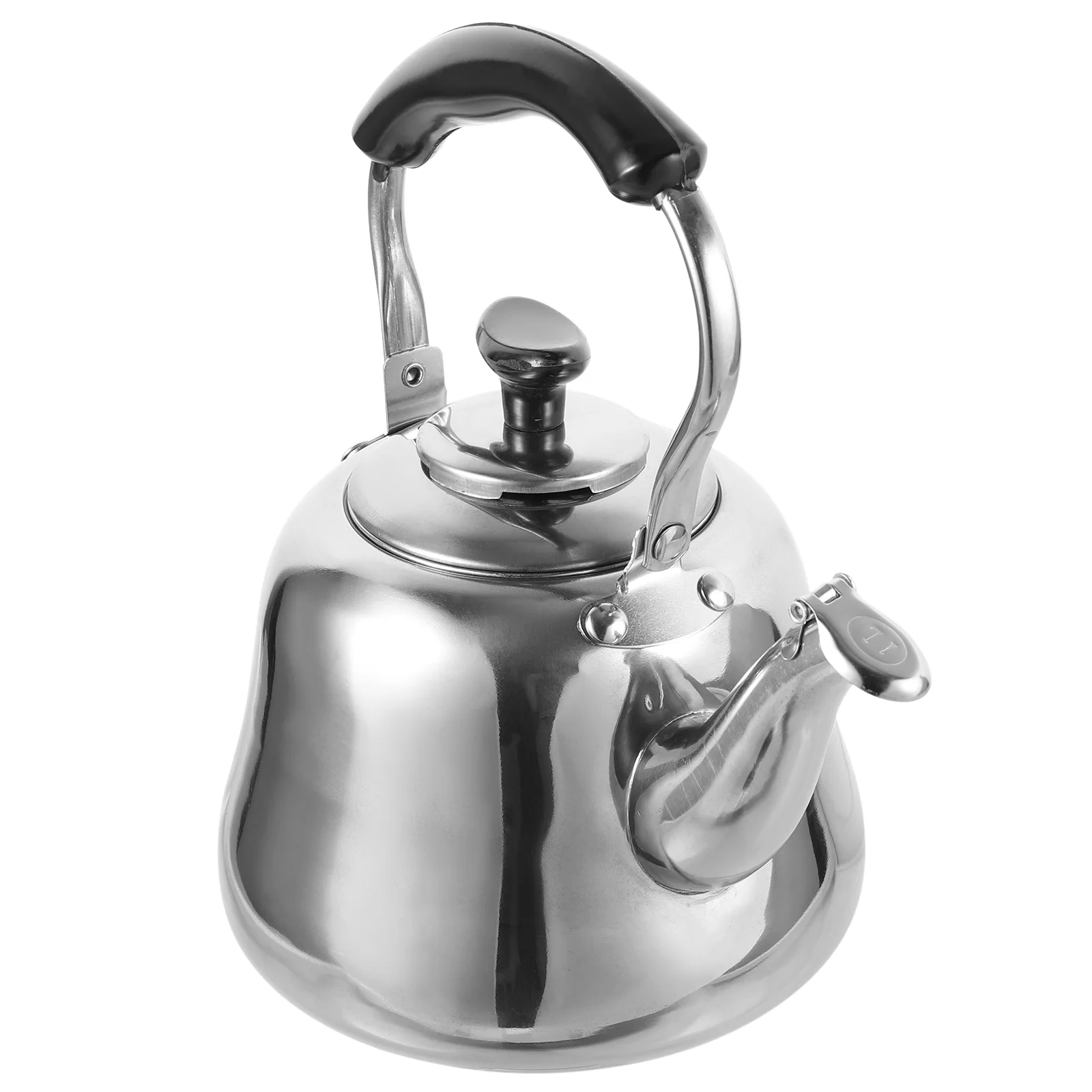 1/1.5L Stainless Steel Whistle Teakettle Large Capacity Boil Water Kettle With Filter Screen For Induction Cookers Gas Stoves
1/1.5L Stainless Steel Whistle Teakettle Large Capacity Boil Water Kettle With Filter Screen For Induction Cookers Gas Stoves