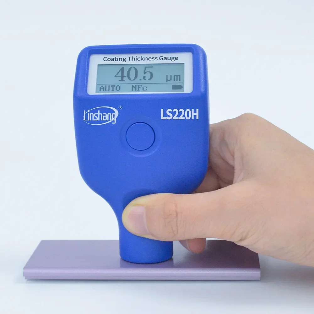 Linshang LS220H Digital Integral DFT Gauge Dry Film Thickness Meter for Paint Coating Thickness Measurement of Metal Substrates
Linshang LS220H Digital Integral DFT Gauge Dry Film Thickness Meter for Paint Coating Thickness Measurement of Metal Substrates