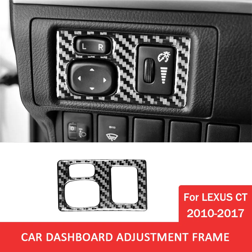 Carbon Fiber Car Dashboard Adjustment Frame Trim Sticker for Lexus CT 2010-2017 Decal Cover Auto Interior Accessories
Carbon Fiber Car Dashboard Adjustment Frame Trim Sticker for Lexus CT 2010-2017 Decal Cover Auto Interior Accessories